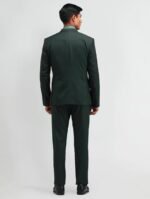 Dark Green Three-Piece Suit for Men - Image 4