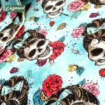 Skull Floral Inner Lining for Blazer