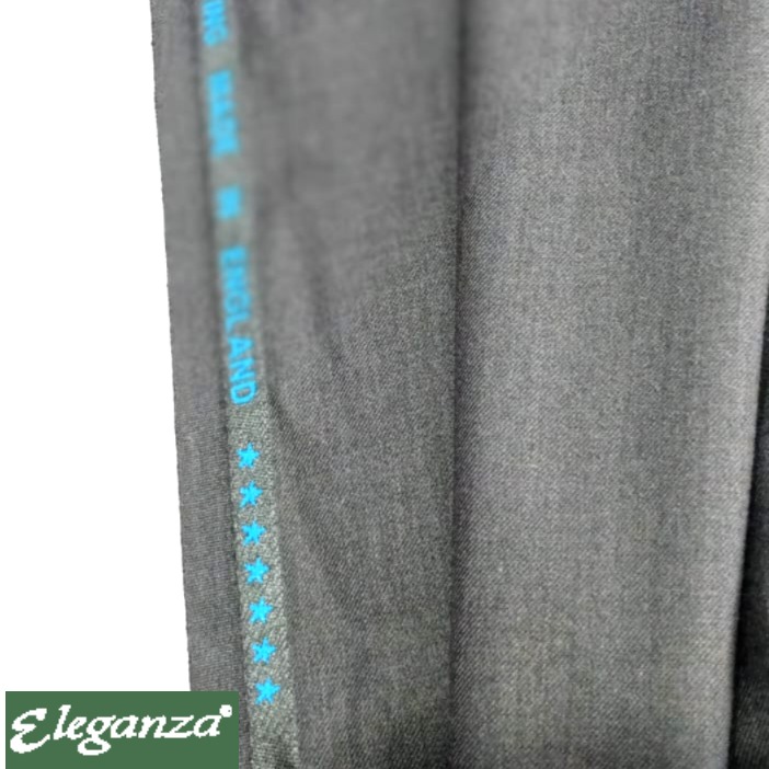 TROPICAL SUITING CHARCOL GREY HAND MADE £150