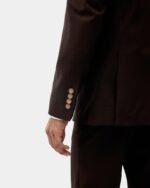 Brown Two-Piece Suit for Men - Image 5