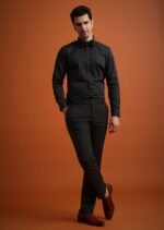 Stylish Coffee Brown Tuxedo for Modern Gentlemen - Image 6