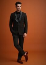 Stylish Coffee Brown Tuxedo for Modern Gentlemen - Image 5
