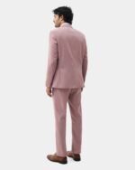 Blush Pink Double-Breasted Suit for Men - Image 5