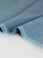 Pasha Super Fine Sky Grey Unstitched Fabric – Premium Men's Cotton - Image 3