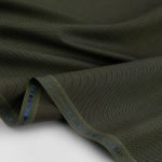 Pasha Brilliant Olive Green Unstitched Fabric – Premium Men's Cotton Suiting