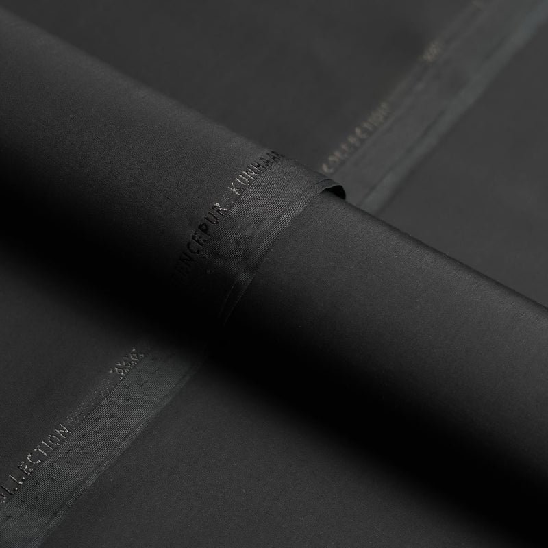 1_6debf52d-bcea-44ee-9599-0d41f115ada0 Lawrencepur Kunhar Microfibre Collection Charcoal Grey Unstitched Fabric – Premium Men's Wash & Wear - Image 1