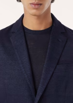 Modern Navy Tailored Blazer - Image 6