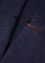 Modern Navy Tailored Blazer - Image 4