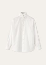 Premium Silk Cotton Shirt – Classic White Formal Shirt - Image 3