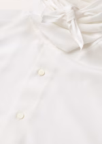 Premium Silk Cotton Shirt – Classic White Formal Shirt - Image 5