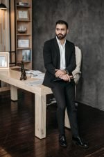 Premium black lawyers suiting fabric tailored for advocates and legal professionals, offering a sophisticated look for courtroom and formal business attire.