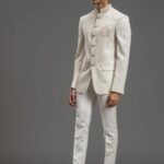 Ivory Embroidered Prince Coat