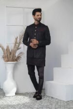 Black Men’s Prince Suit - Image 2