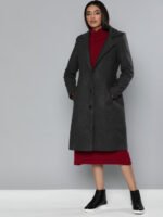 Charcoal Women's Long Coat