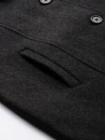 Charcoal Women's Long Coat - Image 2