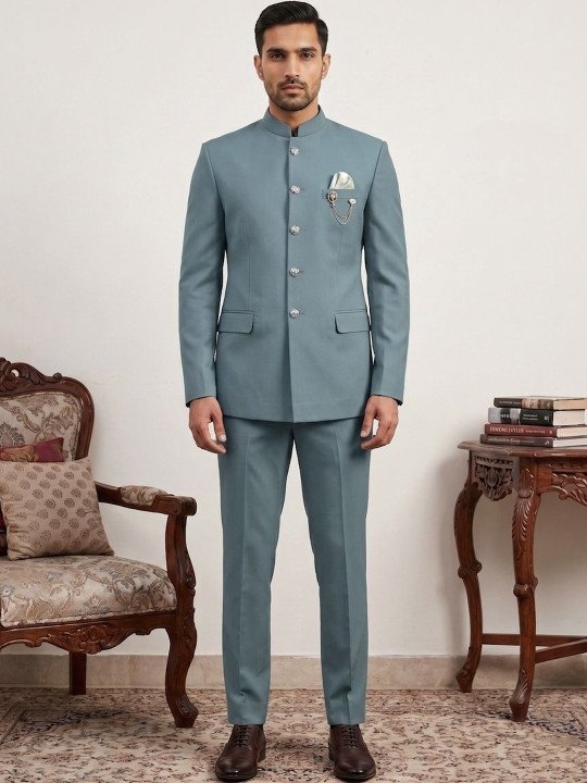 ocOM8004_e77924d7152c401ebec700827b7aa16a Steel Blue Men’s Prince Suit - Image 1