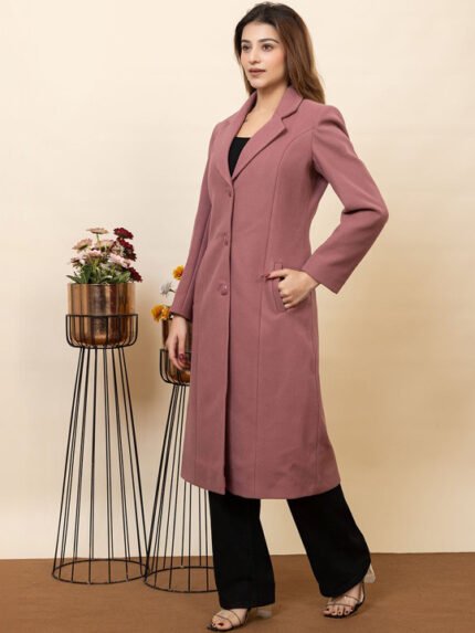 Women's Rose Tailored Long Coat
