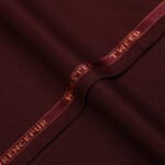 Lawrencepur Burgundy Worsted Tweed Jacketing Fabric