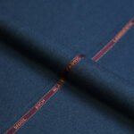 Lawrencepur Blue Worsted Tweed Suiting Fabric - Image 2