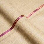 Lawrencepur Worsted Tweed Beige Suiting Fabric