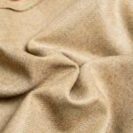 Lawrencepur Worsted Tweed Beige Suiting Fabric - Image 3